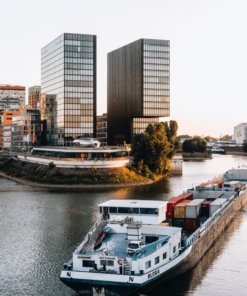 Vergunningaanvraag Zand of grind spoelen aan boord van een schip