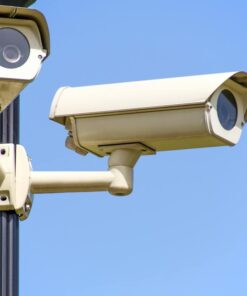 aanleggen, beveiligen, camera, installeren