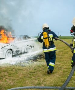 blusoefening, bluswater, brandweeroefening, hulpdiensten, ontruimingsoefening, rampenoefening