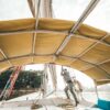 afspuiten, antifouling, jacht, pleziervaartuig, schoonspuiten