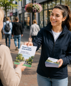 Conceptverzoek Folders of reclame uitdelen