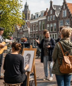 Conceptverzoek Optreden als straatartiest, tekenaar of gids