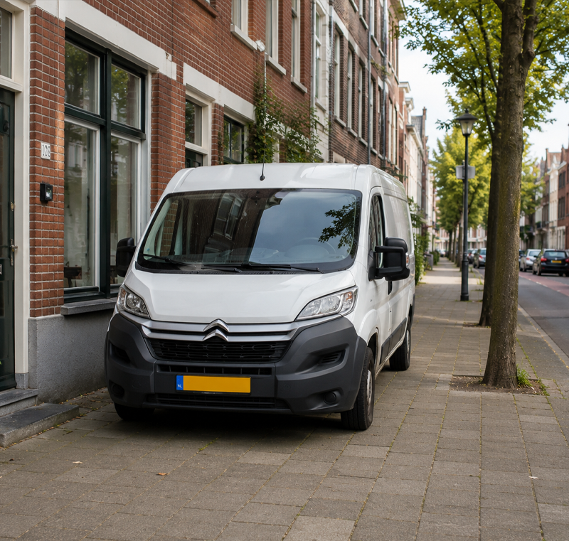 Verken jouw idee Een voertuig op een specifieke plek parkeren