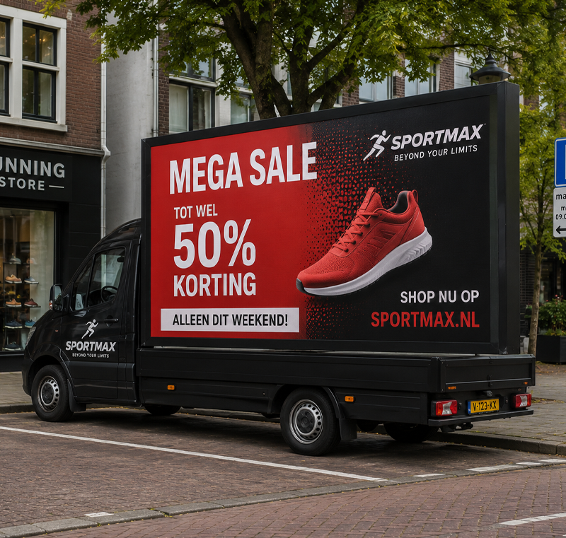 Verken jouw idee Parkeren van reclamevoertuigen