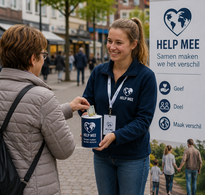 Conceptverzoek Geld of goederen inzamelen of donateurs te werven